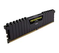 Corsair CMK16GX4M1D3000C16 Vengeance LPX 16 GB (1 x 16 GB) DDR4 3000MHz C16 XMP 2.0 High Performance Desktop Memory Kit - Black