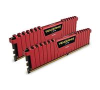 Corsair CMK16GX4M2A2133C13R Vengeance LPX 16 GB (2 x 8 GB) DDR4 2133 MHz C13 XMP 2.0 High Performance Desktop Memory Kit, Red
