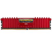 Corsair CMK16GX4M2A2666C16R Vengeance LPX 16 GB (2 x 8 GB) DDR4 2666 MHz C16 XMP 2.0 High Performance Desktop Memory Kit, Red