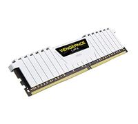 Corsair CMK16GX4M2D3000C16W Vengeance LPX 16 GB (2 x 8 GB) DDR4 3000 MHz C16 XMP 2.0 High Performance Desktop Memory Kit, White