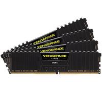 Corsair CMK16GX4M4C3000C16 Vengeance LPX 16 GB (4 x 4 GB) DDR4 3000 MHz C16 XMP 2.0 High Performance Desktop Memory Kit with Airflow Fan, Black
