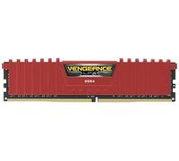 Corsair CMK4GX4M1A2400C16R Vengeance LPX 4 GB (1 x 4 GB) DDR4 2400 MHz XMP 2.0 High Performance Desktop Memory Module - Red