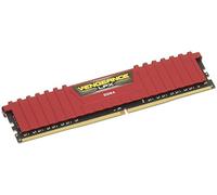 Corsair CMK8GX4M1A2666C16R Vengeance LPX 8 GB (1 x 8 GB) DDR4 2666 MHz C16 XMP 2.0 High Performance Desktop Memory Module, Red
