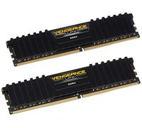 Corsair CMK8GX4M2A2400C14 Vengeance LPX DDR4 2400 MHz C14 XMP 2.0 High Performance Desktop Memory Kit, Black, 8 GB (2 x 4 GB)