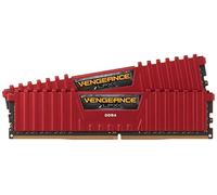 Corsair CMK8GX4M2A2400C16R Vengeance LPX 8 GB (2 x 4 GB) DDR4 2400 MHz C16 XMP 2.0 High Performance Desktop Memory, Red