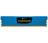 Corsair CML8GX3M2A1600C9B Vengeance Low Profile 8GB (2x4GB) DDR3 1600 Mhz CL9 XMP Performance Desktop Memory Kit Blue