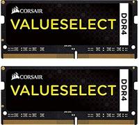 Corsair CMSO16GX4M2A2133C15 Value Select 16 GB DDR4 2133 MHz CL 15 260 Pin SODIMM Laptop Memory Kit