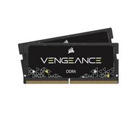 Corsair CMSX16GX4M2A2666C18 Vengeance 16 GB (2 x 8 GB) DDR4 2666 MHz 204 Pin SODIMM Performance Notebook Memory Kit - Black