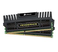 Corsair CMZ8GX3M2A1600C9 Vengeance 8 GB (2 x 4 GB) DDR3 Up to 1600 MHz CL9 XMP Performance Desktop Memory Kit - Black