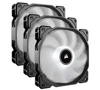 Corsair CO-9050082-WW AF120 Air Series, 120 mm LED Low Noise Cooling Fan For Desktop - White (Triple Pack)