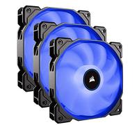 Corsair CO-9050084-WW AF120 Air Series, 120 mm LED Low Noise Cooling Fan - Blue (Triple Pack)