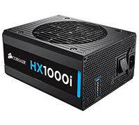 Corsair CP-9020074-UK HX1000i 1000 W 80 Plus Platinum Certified 140 mm Fan Thermally Controlled Power Supply Unit - Black