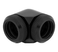 Corsair XF Hardline 90 Angled 14mm Black Fitting - Twin Pack (CX-9052015-WW)