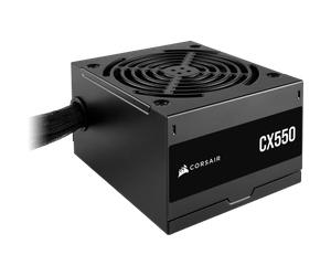 CORSAIR CX Series™ CX550 - 550 Watt 80 PLUS Bronze ATX Power Supply (UK)