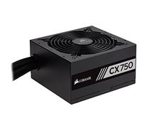Corsair CX Series CX750 80PLUS Bronze Fully Wired Single Rail ATX Power Supply Unit - Black