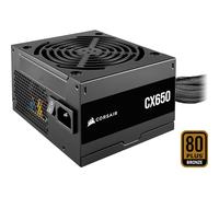 CORSAIR CX650 ATX 650W Power Supply - 80 Plus Bronze Certified - Low Noise - Sheathed Cables - Non-Modular - EU - Black