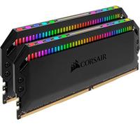 Corsair Dominator Platinum RGB 16 GB (2 x 8 GB) DDR4 3000 MHz C15, Enthusiast RGB LED Illuminated Memory Kit - Black
