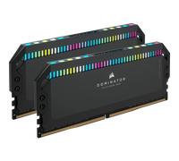 CORSAIR DOMINATOR® PLATINUM RGB 32GB (2x16GB) DDR5 DRAM 6200MT/s CL36 Memory Kit - Black