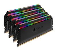 CORSAIR DOMINATOR PLATINUM RGB 32GB (4x8GB) DDR4 3000 (PC4-24000) C15 1.35V Desktop Memory - Black