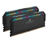 Corsair DOMINATOR PLATINUM RGB DDR5 64GB (2x32GB) DDR5 5200 (PC5-41600) C40 1.25V - Black CMT64GX5M2B5200C40