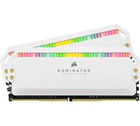 Corsair DOMINATOR Platinum RGB White 32GB 3600MHz DDR4 Memory Kit