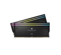 CORSAIR DOMINATOR® TITANIUM RGB 32GB (2x16GB) DDR5 DRAM Up To 6000MT/s CL30 Intel XMP Memory Kit - Black
