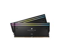 CORSAIR DOMINATOR® TITANIUM RGB 32GB (2x16GB) DDR5 DRAM Up To 7000MT/s CL34 Intel XMP Memory Kit - Black