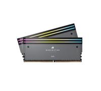 CORSAIR DOMINATOR Titanium RGB Grey 64GB 6000MHz AMD EXPO DDR5 Memory Kit - Grey