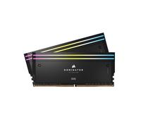 CORSAIR DOMINATOR TITANIUM RGB DDR5 RAM 32GB (2x16GB) DDR5 6000MHz CL30 Intel XMP iCUE Compatible Computer Memory - Black (CMP32GX5M2B6000C30)