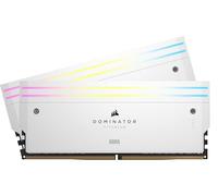 CORSAIR DOMINATOR TITANIUM RGB DDR5 RAM 64GB (2x32GB) 6000MHz CL30-36-36-76 1.40V AMD EXPO Intel XMP 3.0 Desktop Computer Memory - White (CMP64GX5M2B6000Z30W)