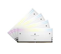 CORSAIR DOMINATOR TITANIUM RGB DDR5 RAM 64GB (4x16GB) DDR5 6400MHz CL32 Intel XMP iCUE Compatible Computer Memory - White (CMP64GX5M4B6400C32W)