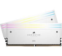 CORSAIR DOMINATOR TITANIUM RGB DDR5 RAM 96GB (2x48GB) 6000MHz CL30-36-36-76 1.40V AMD EXPO Intel XMP 3.0 Desktop Computer Memory - White (CMP96GX5M2B6000Z30W)