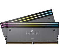 CORSAIR DOMINATOR TITANIUM RGB DDR5 RAM 96GB (2x48GB) 6000MHz CL30-36-36-76 1.40V AMD EXPO Intel XMP 3.0 Desktop Computer Memory - Grey (CMP96GX5M2B6000Z30)