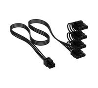 CORSAIR Elite Premium PSU Cable, 4x Molex Power, Type-4, Individually Sleeved, M