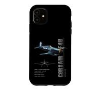 Corsair F4U Fighter Specs Naval Aircraft Case for iPhone 11