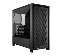 Corsair FRAME 4000D, Black, Mid Tower, Tempered Glass, Reverse Connection, USB 3