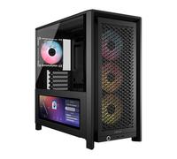 CORSAIR FRAME 4000D LCD RS ARGB Chassis, Mid Tower, Black, 4x ARGB Fans, 14.5" L