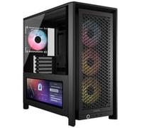 Corsair FRAME 4000D LCD RS ARGB Premium Mid-Tower PC Case - Black