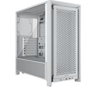 CORSAIR FRAME 4000D Modular Mid-Tower ATX PC Case - High Airflow, InfiniRail™ Fan Mounting System, Dual 360mm Radiator Support, ASUS BTF, MSI Project Zero, Gigabyte Project Stealth - White