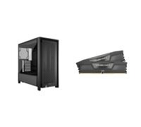 CORSAIR FRAME 4000D Modular Mid-Tower ATX PC Case + VENGEANCE DDR5 32GB (2x16GB) DDR5 6000MHz AMD EXPO Intel XMP Computer Memory Bundle