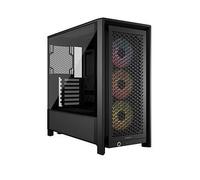 Corsair FRAME 4000D RS ARGB Modular Midi Tower PC Gaming Case - Black - CC-9011296-WW