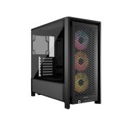 Corsair FRAME 4000D RS ARGB Modular Midi Tower PC Gaming Case - Black - CC-9011296-WW