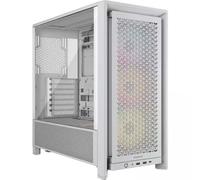 Corsair FRAME 4000D RS ARGB Midi Tower PC White ATX EATX micro ATX Mini-ITX Plastic Steel Tempered glass Gaming