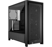 CORSAIR 4000D RS Frame Modular High Airflow Mid-Tower PC Case - 3X CORSAIR RS Fans - InfiniRail Fan Mounting System - Fits Multiple 360mm Radiators - Reverse Connector Motherboard Compatible - Black