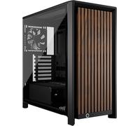 Corsair FRAME 4000D WOOD RS Modular Mid-Tower PC Case - Black & Walnut