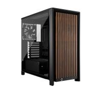 CORSAIR FRAME 4000D WOOD RS Modular Mid-Tower PC Case - Black/Walnut BLACK