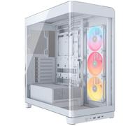 CORSAIR FRAME 4500X LX-R RGB ATX Mid-Tower PC Case - White, White