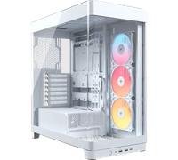 CORSAIR FRAME 4500X RS-R ARGB Panoramic Glass Mid-Tower PC Case - White WHITE