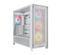 CORSAIR FRAME 5000D RS ARGB High-Airflow Mid-Tower PC Case - White WHITE
