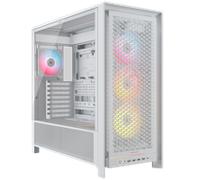 Corsair FRAME 5000D RS ARGB White Modular Mid Tower Tempered Glass PC